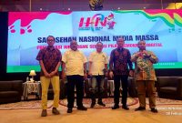 Agus Sudibyo, Nurjaman Muchtar, Hilman Hidayat dan DR. Dhimam Abror Djuraid,   