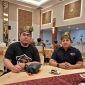 Ketua PWI Bekasi Raya, Ade Muksin, SH, didampingi Sekretaris PWI Bekasi Raya Michael LL Lengkong