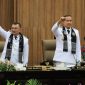 Wali Kota Bekasi dan Wakil Wakil Wali Kota Bekasi Periode 2025-2030, Tri Adhianto dan Abdul Harris Bobihoe di Pendopo Wali Kota Bekasi