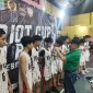 Wakil Wali Kota Bekasi Abdul Harris Bobihoe menutup turnamen Basket Ball Patriot Cup tahun 2025