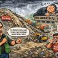 Karikatur darurat sampah di Kota Bekasi