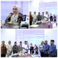 Ketua Dekranasda Kota Bekasi, Wiwiek Hargono Tri Adhianto, bersama jajaran pengurus Dekranasda serta para kepala perangkat daerah terkait.foto bersama DPRD Provinsi Banten