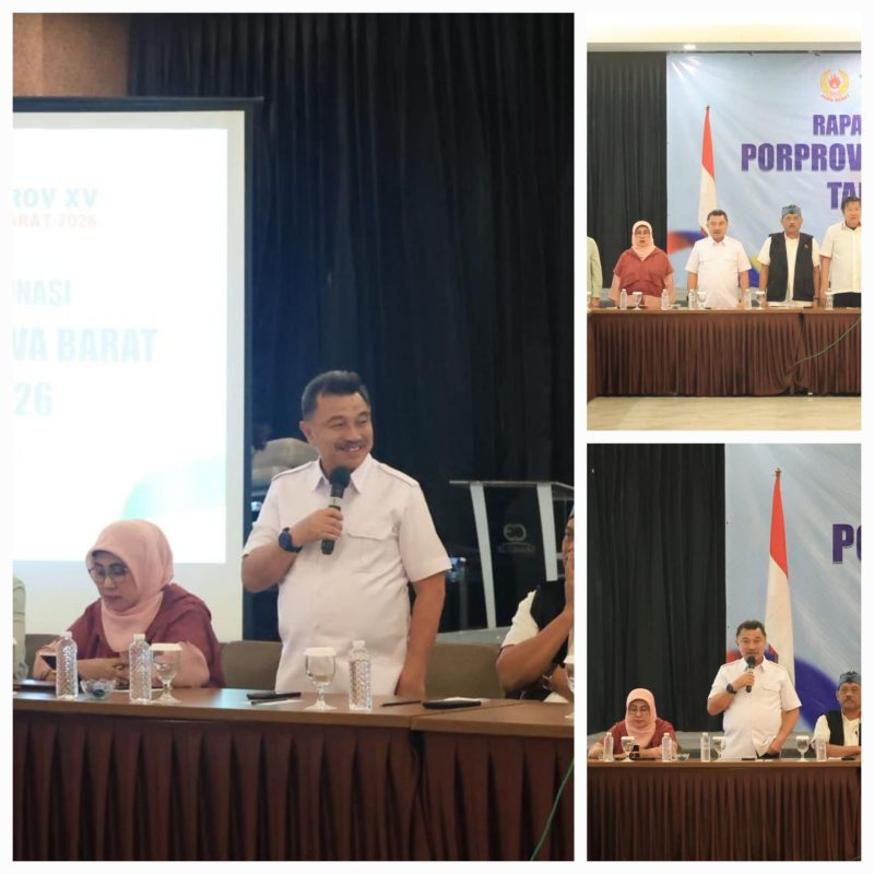 Abdul Harris Bobihoe hadir didampingi jajaran perangkat daerah Kota Bekasi. Turut serta Kepala Dinas Pemuda dan Olahraga, Asisten Daerah III, Baperida, Disparbud, BPKAD, serta KONI Kota Bekasi.