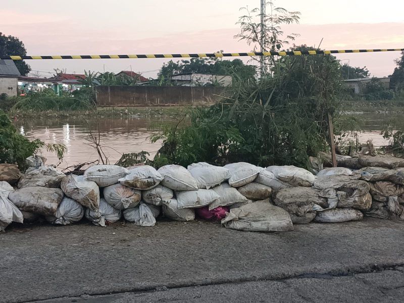 Kondisi tanggul yang kritis 