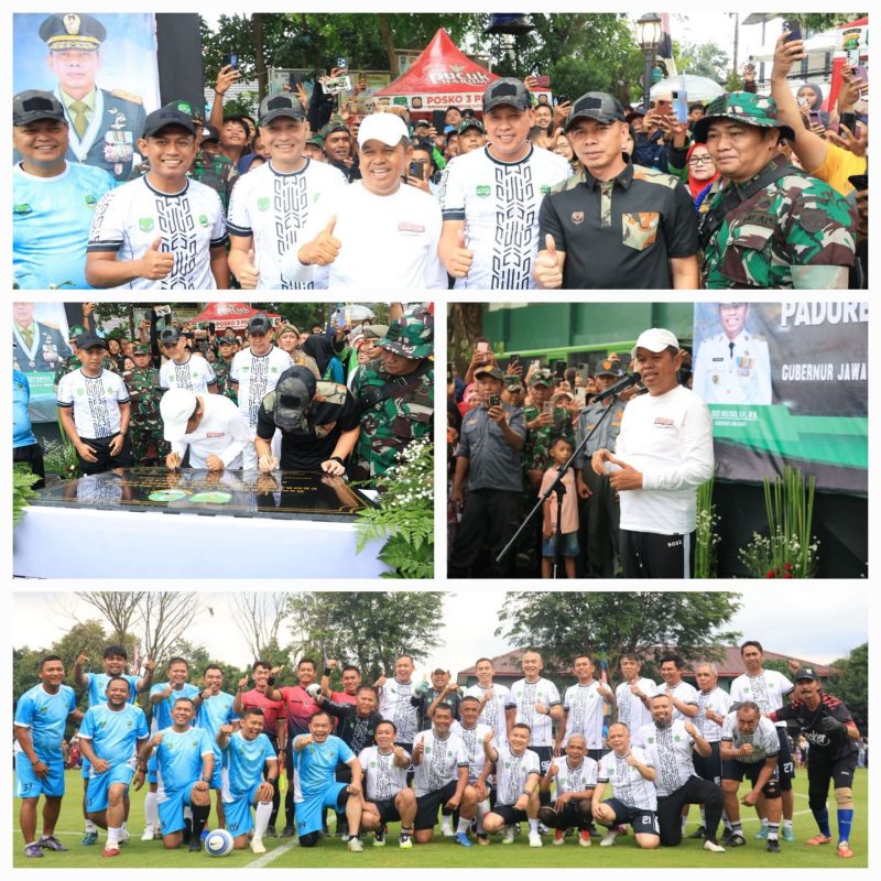 Gubernur Jawa Barat, Dedi Mulyadi, dan dihadiri Pangdam Jaya Mayjen TNI Deddy Suryadi, Wali Kota Bekasi Tri Adhianto, unsur Forkopimda, serta jajaran pejabat daerah.