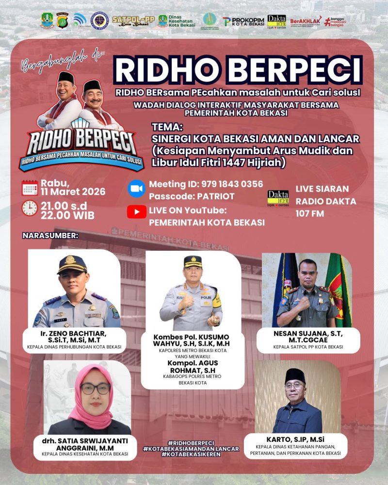 RIDHO BERPECI (RIDHO Bersama PEcahkan Masalah untuk Cari Solusi).