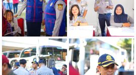 Wali Kota Bekasi, Tri Adhianto didampingi Kepala Dinas Perhubungan Kota Bekasi, Zeno Bachtiar, S.Si.T., M.Si., M.T