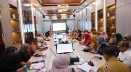 Kegiatan ini dihadiri oleh pihak Kemenkes RI, Kadinkes Kota Bekasi, Wakil Ketua TP PKK Wuri Handayani serta berbagai organisasi wanita.