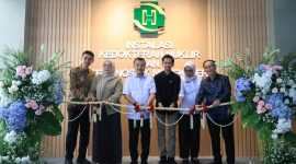 Wakil Wali Kota Bekasi menghadiri grand opening layanan kedokteran nuklir dan teranostik molekuler di Rumah Sakit Hermina Bekasi.