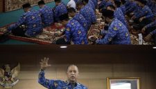Tri Adhianto, menerapkan langkah efisiensi dalam penggunaan kendaraan dinas dengan mengurangi jumlah kendaraan pengiring saat menjalankan aktivitas kedinasan.