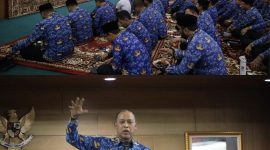 Tri Adhianto, menerapkan langkah efisiensi dalam penggunaan kendaraan dinas dengan mengurangi jumlah kendaraan pengiring saat menjalankan aktivitas kedinasan.