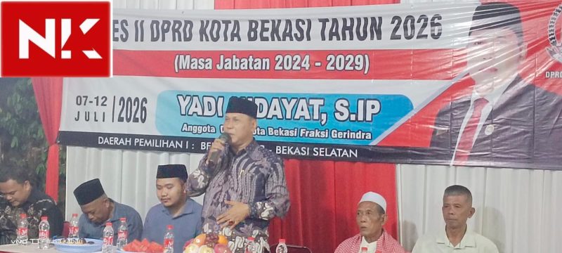Anggota DPRD Kota Bekasi, Yadi Hidayat, S.IP. Menanggapi permintaan warga